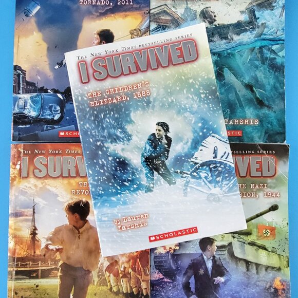 I SURVIVED SET OF 11 SCHOLASTIC PAPERBACK BOOKS LAUREN TARSHIS NO DUPLICATES - Picture 4 of 15